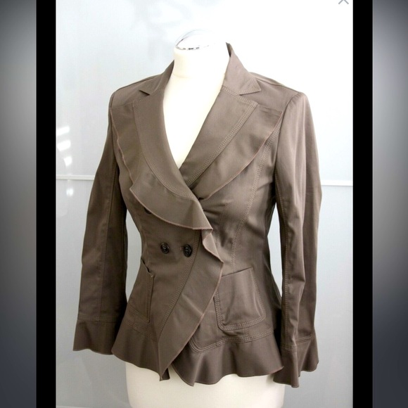 Marc Cain Collections, Jacket/Blazer Khaki it’s listed SZ  N3 - Picture 3 of 9